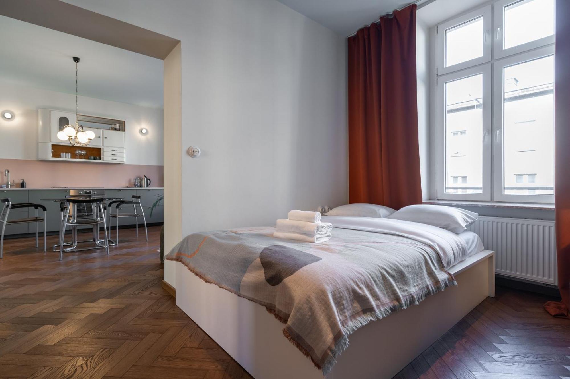 Stylowy Apartament W Centrum - Opolska Katowice Eksteriør bilde